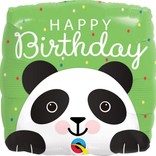 Birthday Panda Foil Balloon, 18"