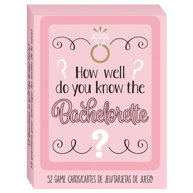 How Well Do You Know- The Bachelorette Game