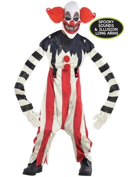 Boys Illusion Long Arm Creepy Clown (#463)