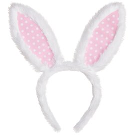 Polka Dot Easter Bunny Ears