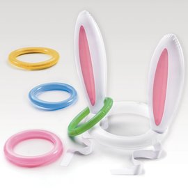 Bunny Ears Inflatable Ring Toss Game