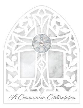 Communion Novelty Invitation -8ct