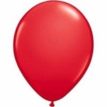Qualatex Red - single latex helium filled Pickup or Local delivery only includes Hi-float