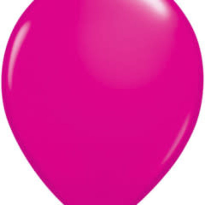 Qualatex Wild Berry - single latex helium filled Pickup or Local delivery only includes Hi-float
