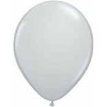 Qualatex Gray - single latex helium filled Pickup or Local delivery only includes Hi-float