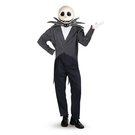 Adult Jack Skellington Deluxe - L/XL 42-46 (#140)