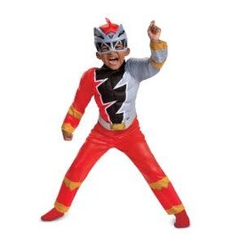 Childrens Red Ranger Dino Fury