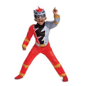 Childrens Red Ranger Dino Fury