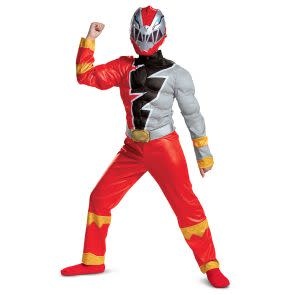 Childrens Red Ranger Dino Fury