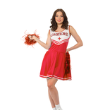 Womens Red Cheerleader (#167)