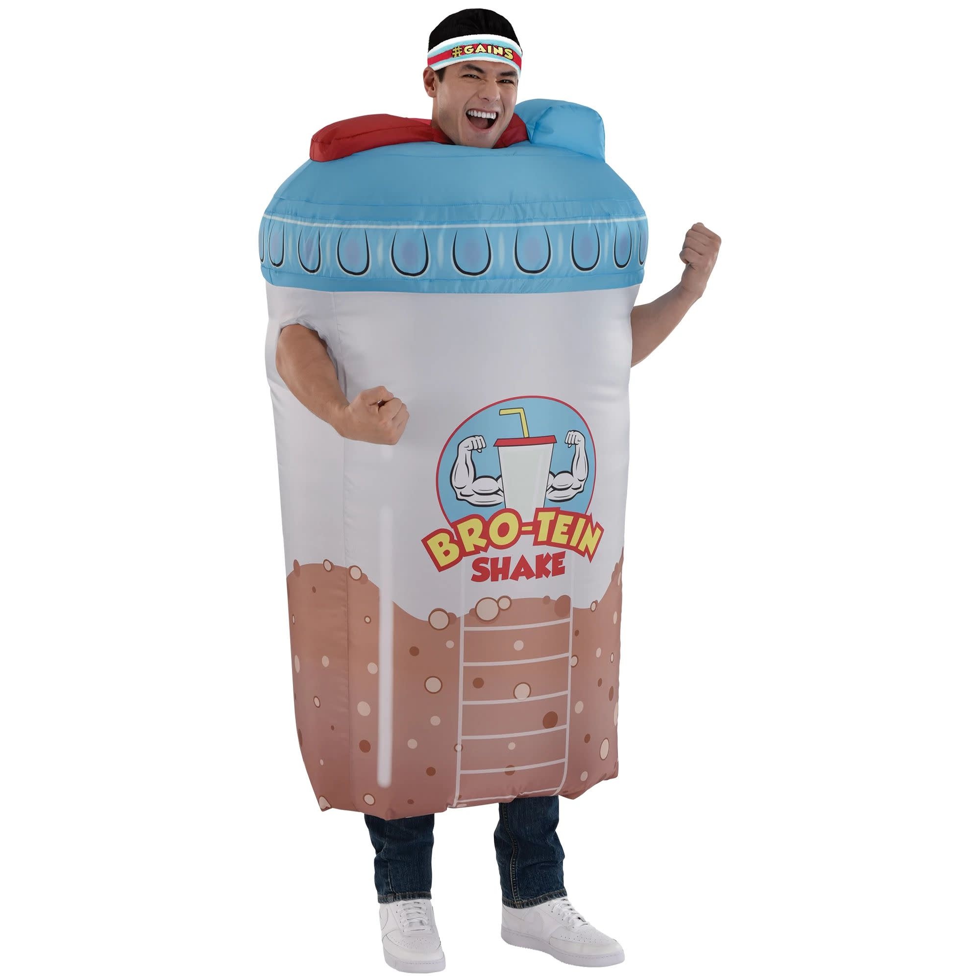 **Inflatable Bro-Tein Shake - Adult Standard (#473)