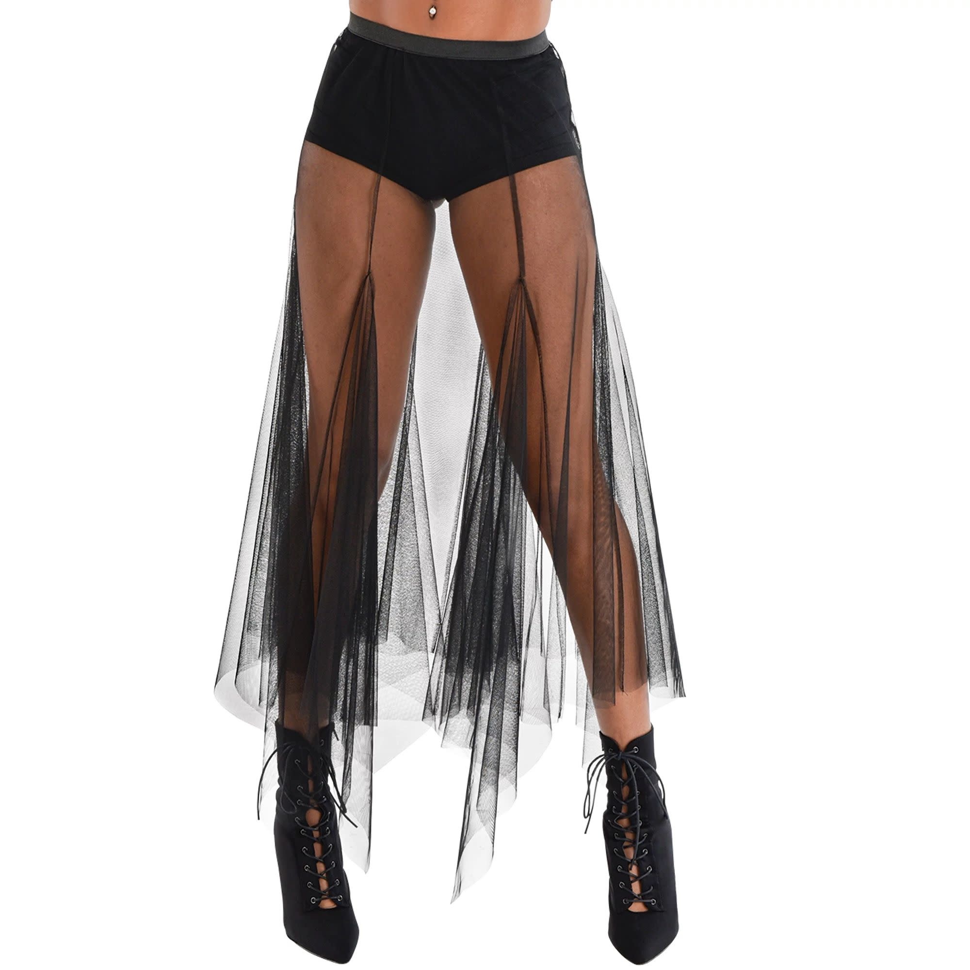 Sheer Long Skirt