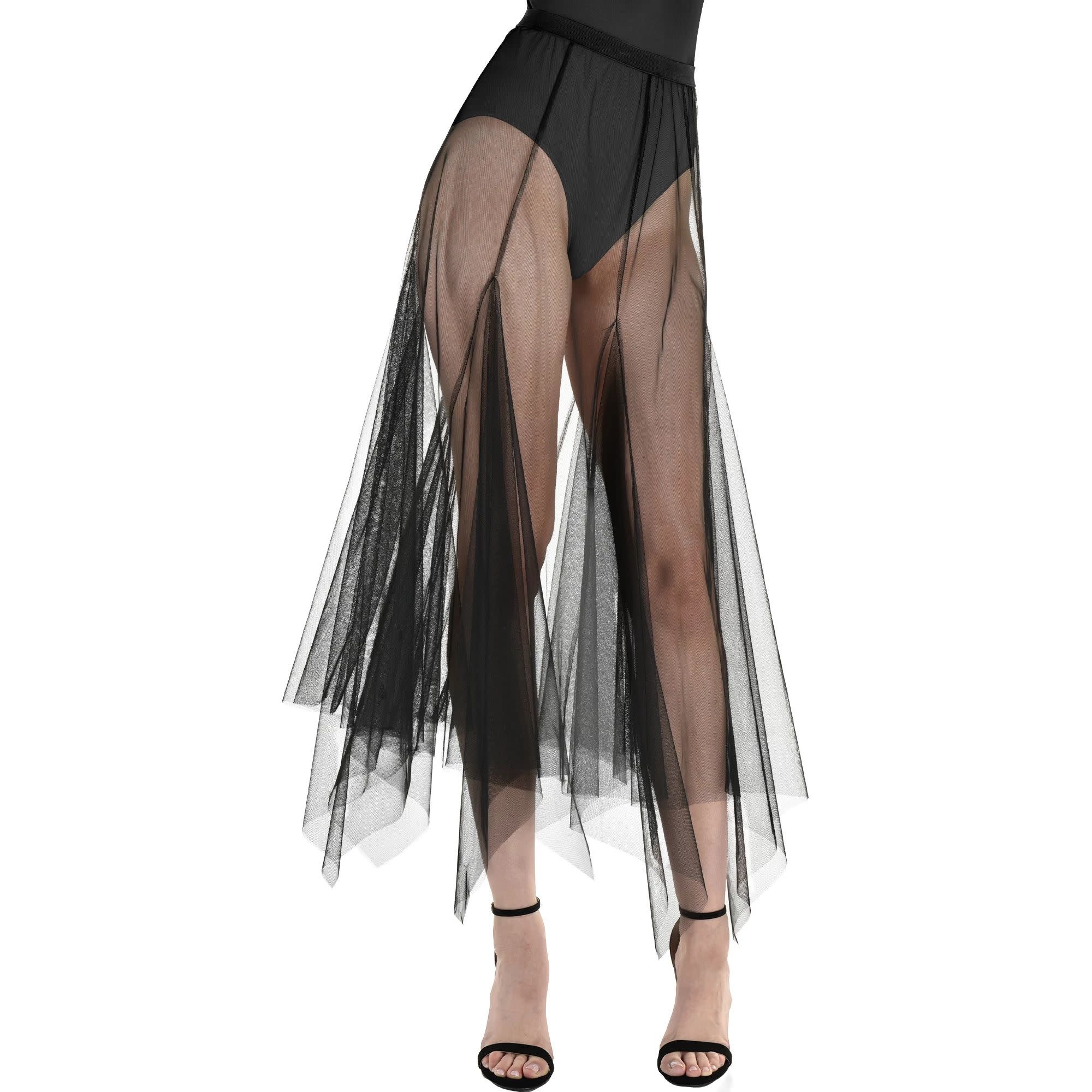 Sheer Long Skirt