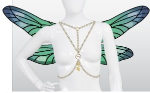 Insect Wings Body Chain