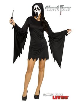 Womens Ghost Face Glamour