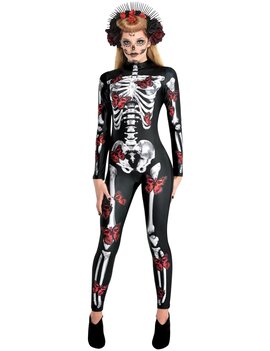 Skeleton Day of the Dead Catsuit
