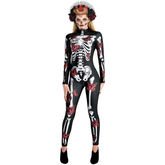 Skeleton Day of the Dead Catsuit