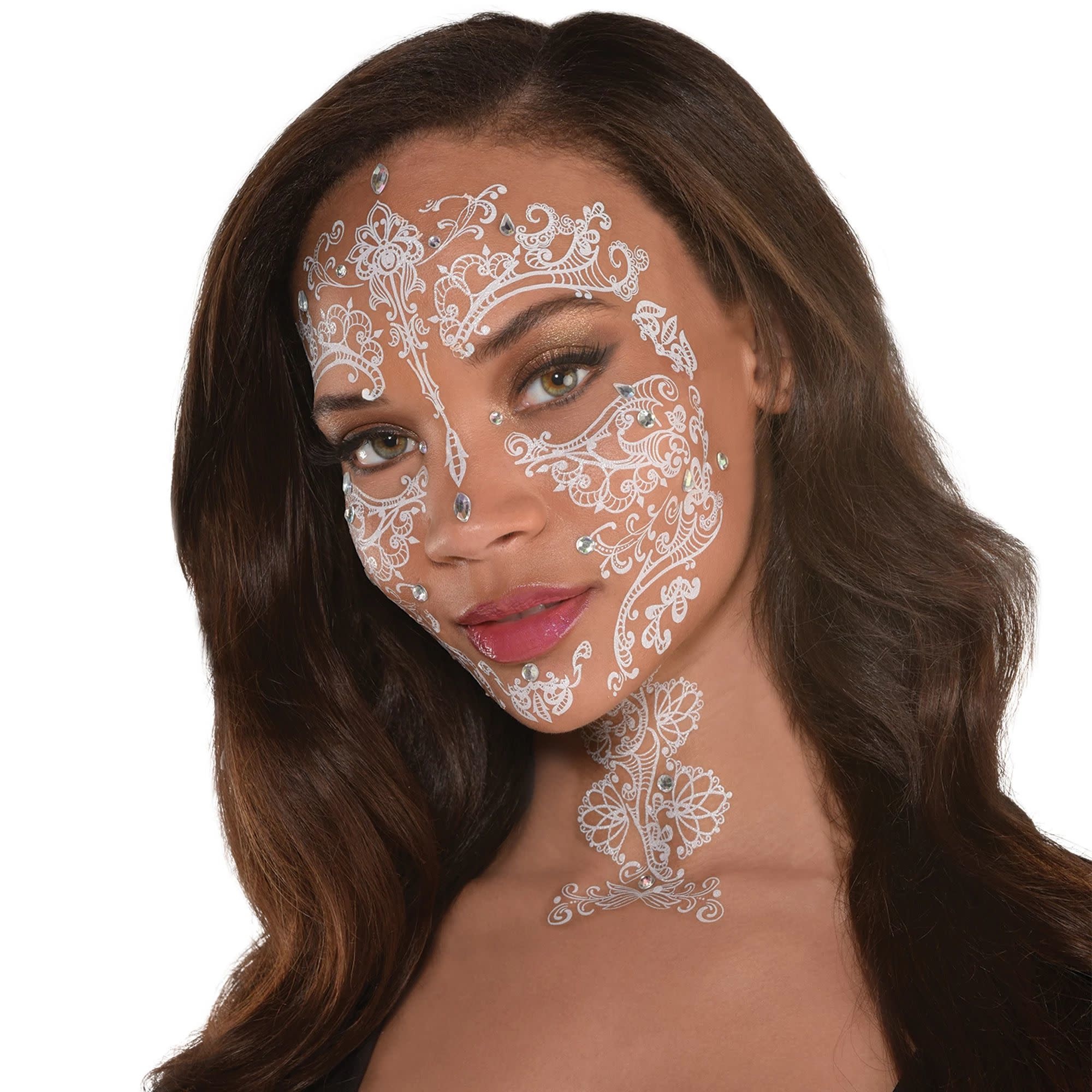 Skeleton Romance Lace Tattoo Kit - Adult