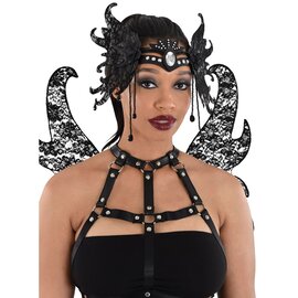 Goth Pixie Headpiece