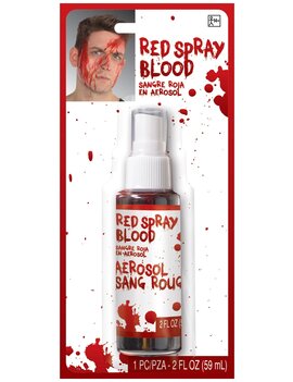 Red Spray Blood