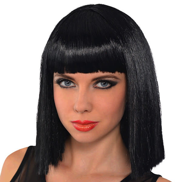 Black Blunt Bob Wig #773