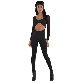 Womens Cut Out Catsuit