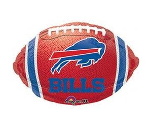 Buffalo Bills Football Foil Balloon, 18 - POP! Party Supply