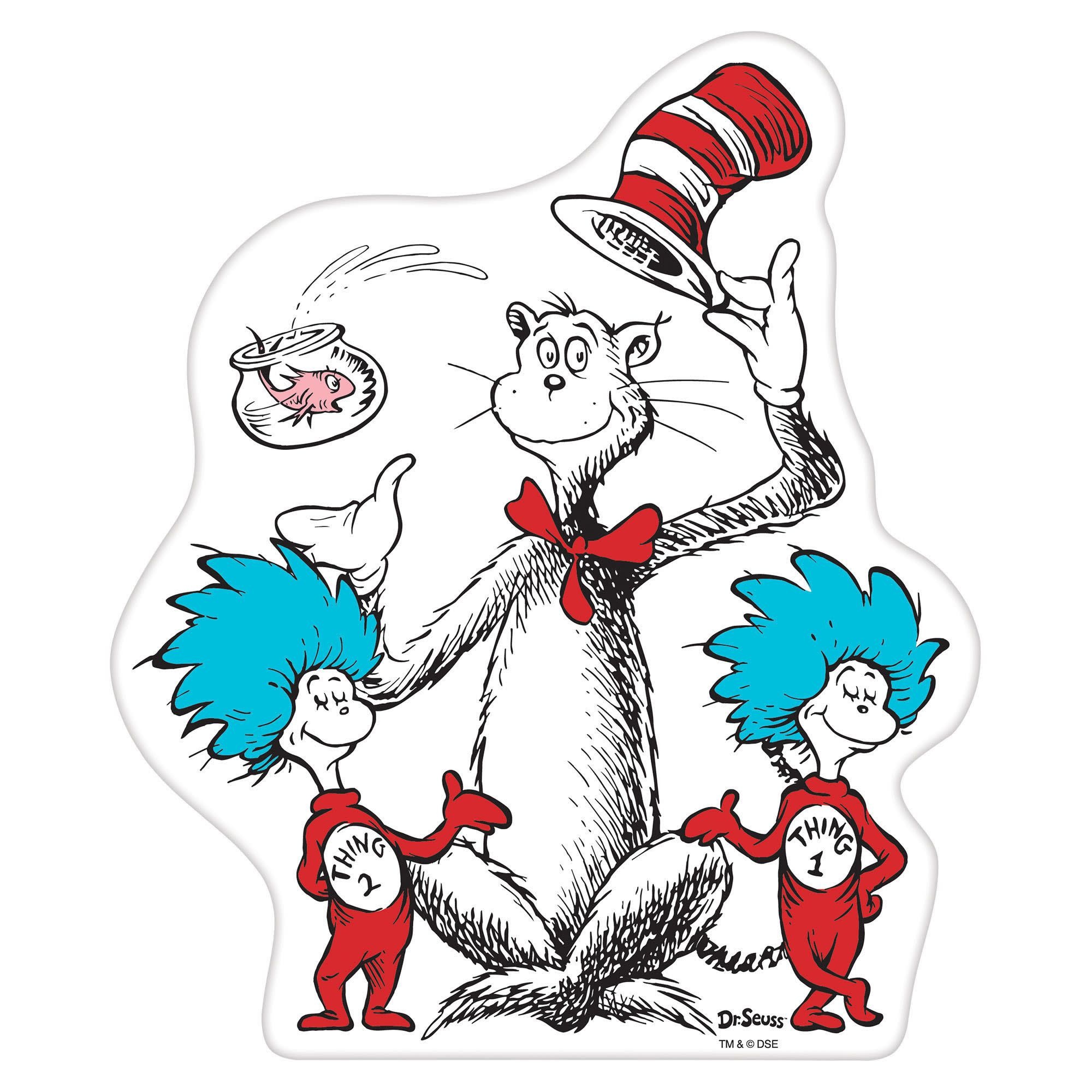 Dr. Seuss Small Cutout