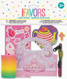 Girls' Favor Assortment, 6ct