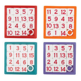 Number Puzzle Favors, 4ct