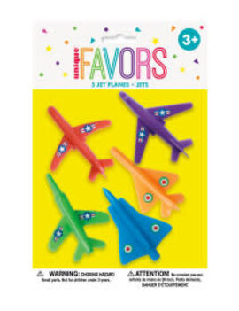 Jet Plane Favors, 5ct