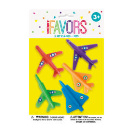 Jet Plane Favors, 5ct