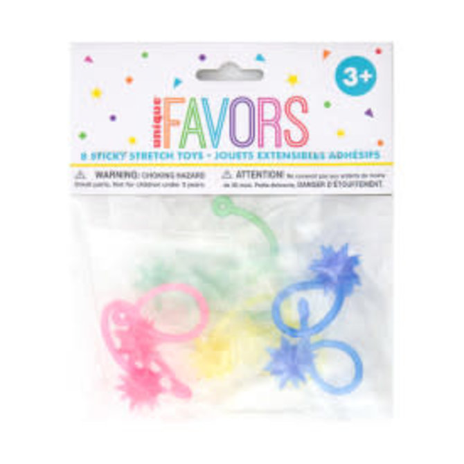 Starburst Sticky Stretch Toy Favors, 8ct