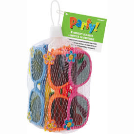 Novelty Glasses Net Bag, 6ct - Bulk