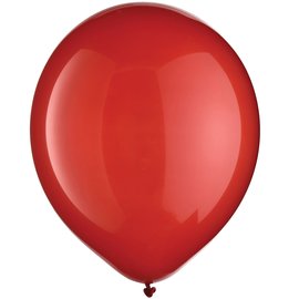 Apple Red Solid Color Latex Balloons - Packaged, 15ct