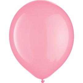 New Pink Solid Color Latex Balloons - Packaged, 15ct