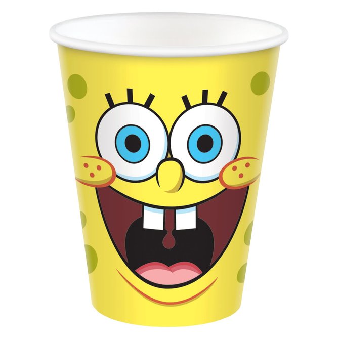 SpongeBob© 9 Oz. cups, 8ct