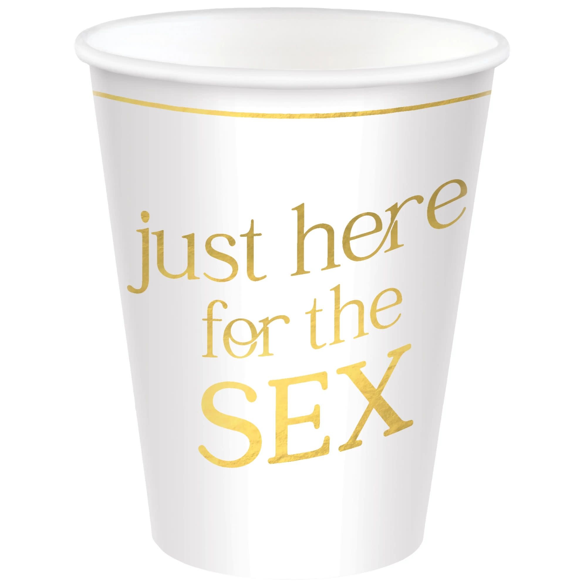 Just For The Sex Gender Reveal Paper Cups, 20ct