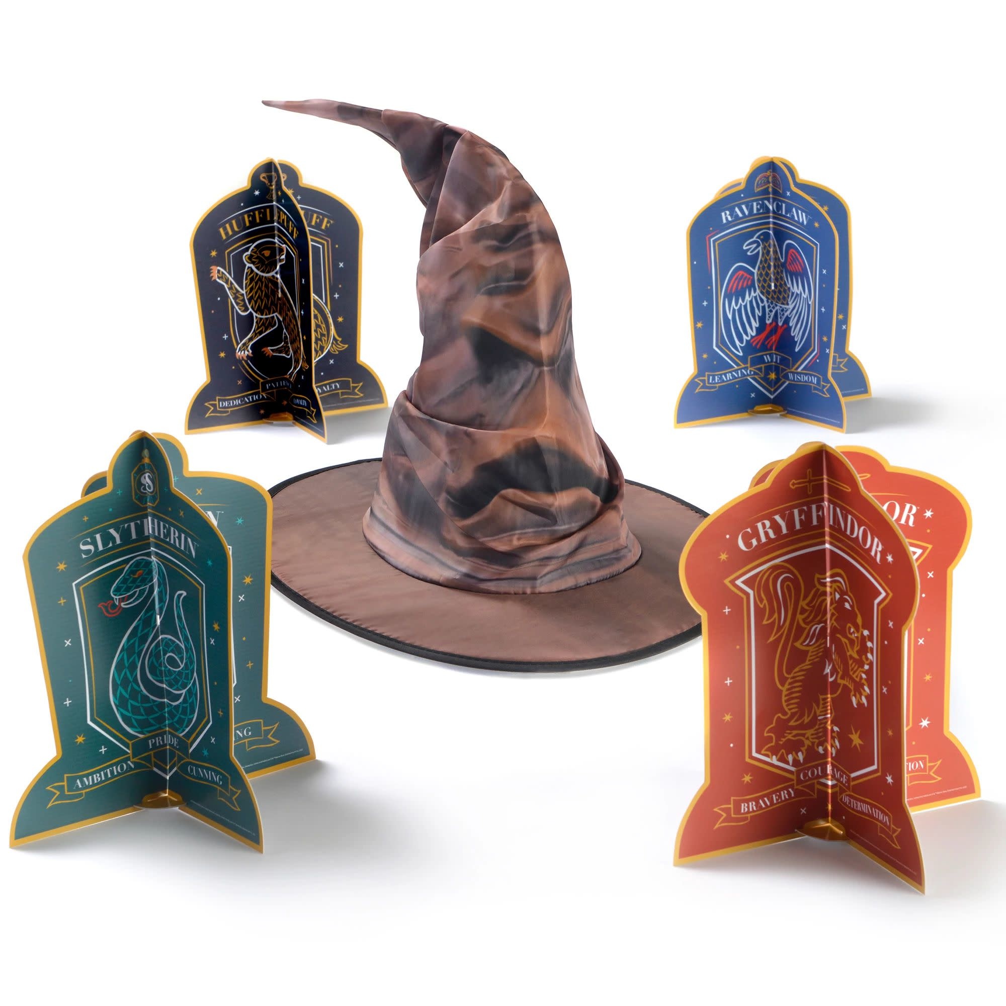 Harry Potter Hogwarts United 3D Centerpiece, 5ct