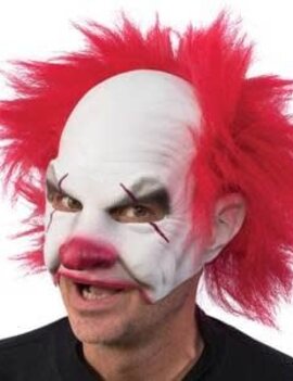 Carnival Creep Clown Half Mask