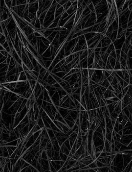 Black Decorative Shred