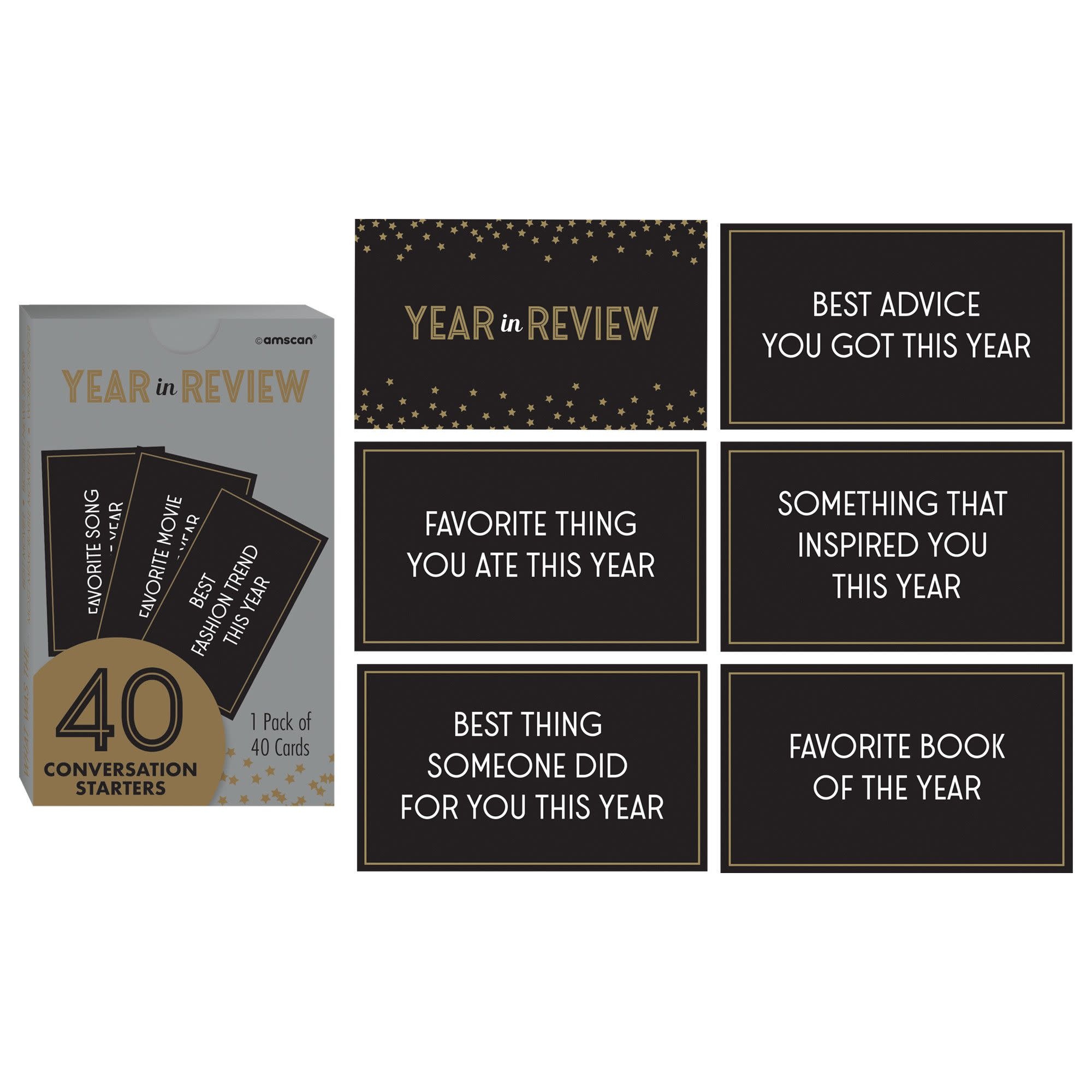Best of the Year Card Deck