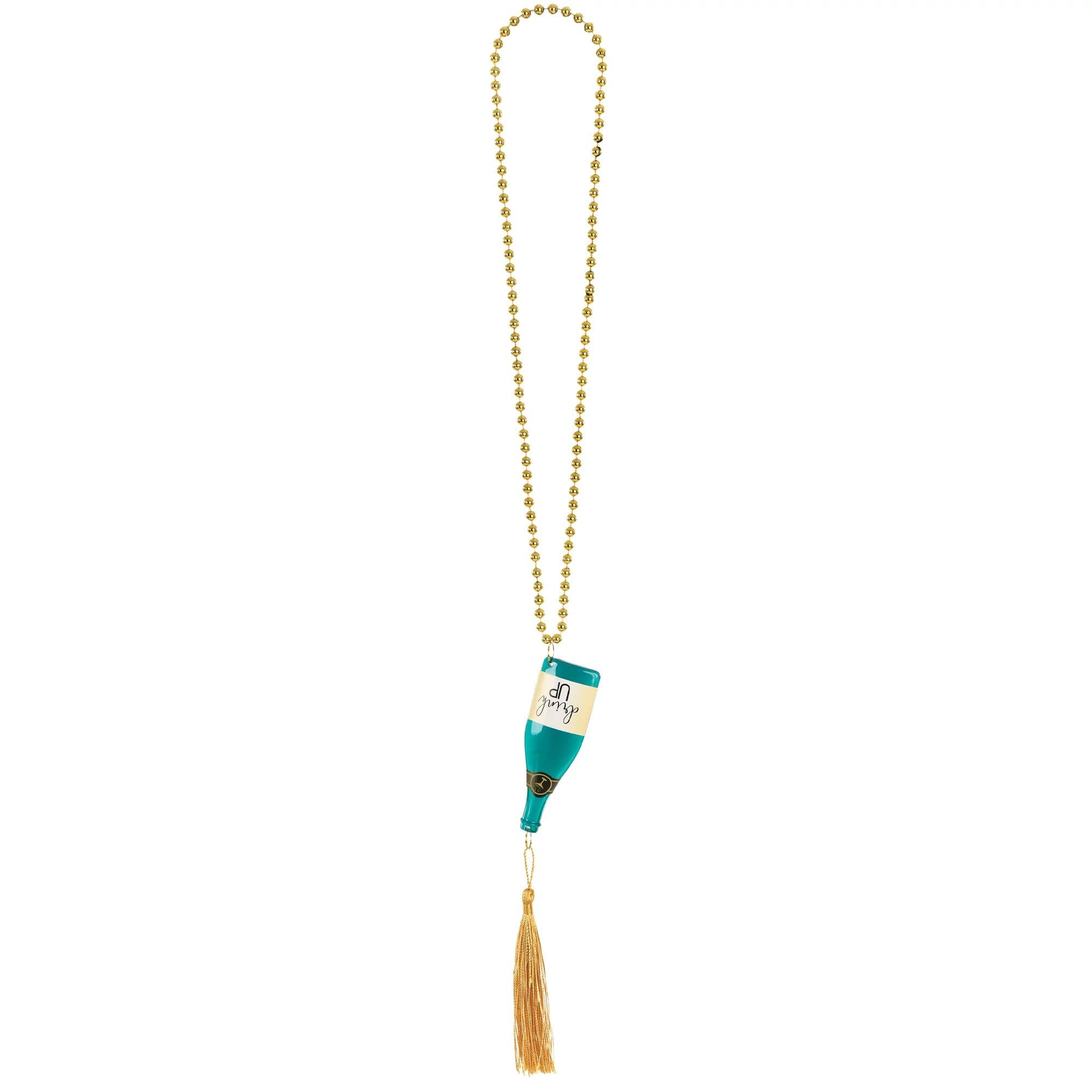 Champagne Bottle Necklace