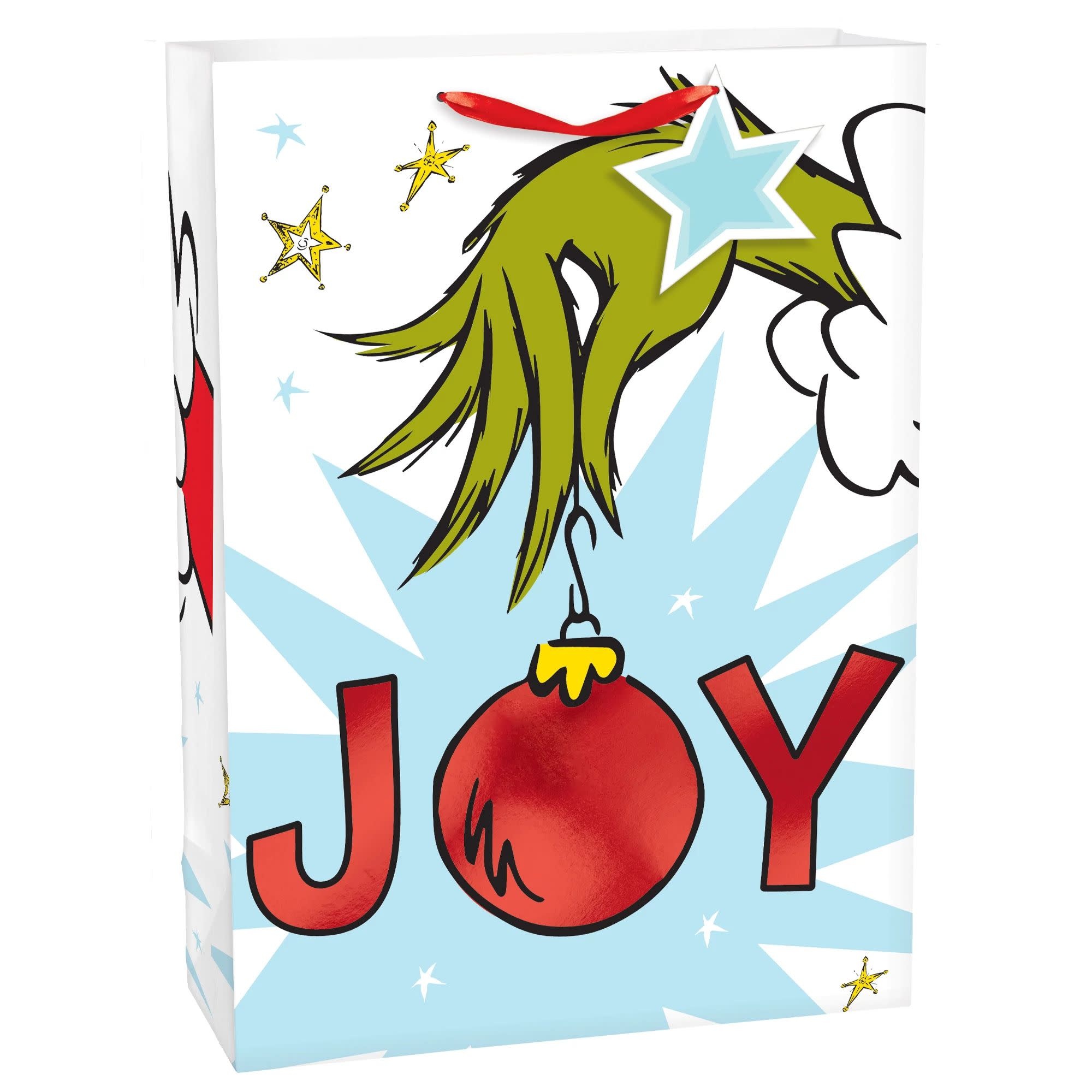 Grinch JOY Extra Large Vertical Bag