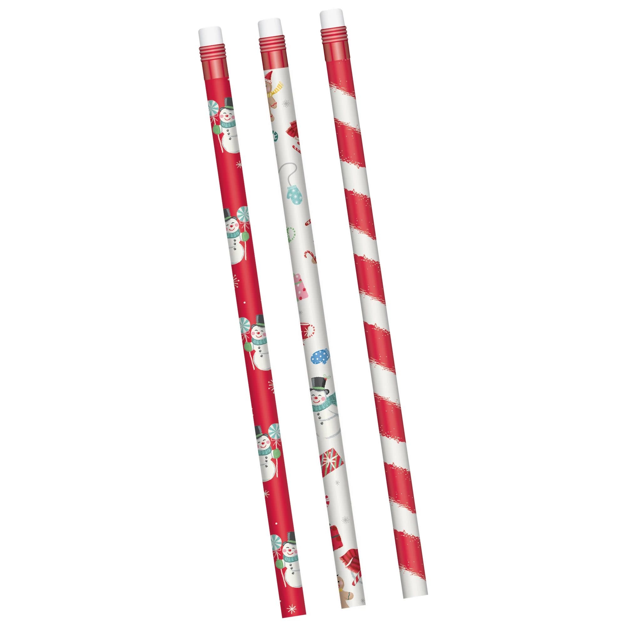 Peppermint Twist Pencils, 24ct