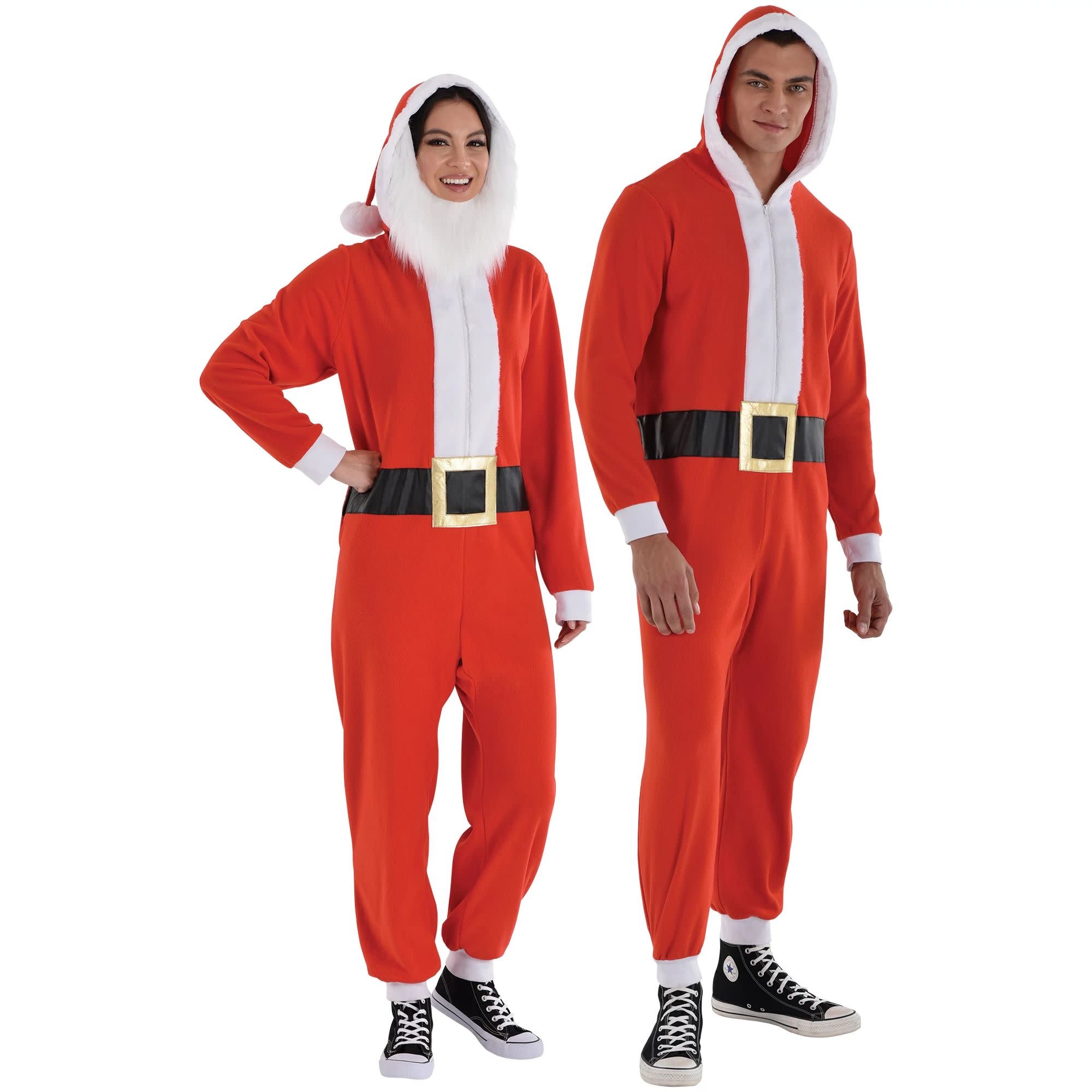 Adult Santa Zipster w/ Removable Beard (#445)