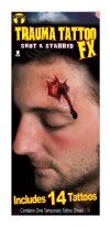 Trauma F/X Shot & Stabbed Tattoo