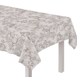 Pumpkin Printed Fabric Table Cover 60" x 84"