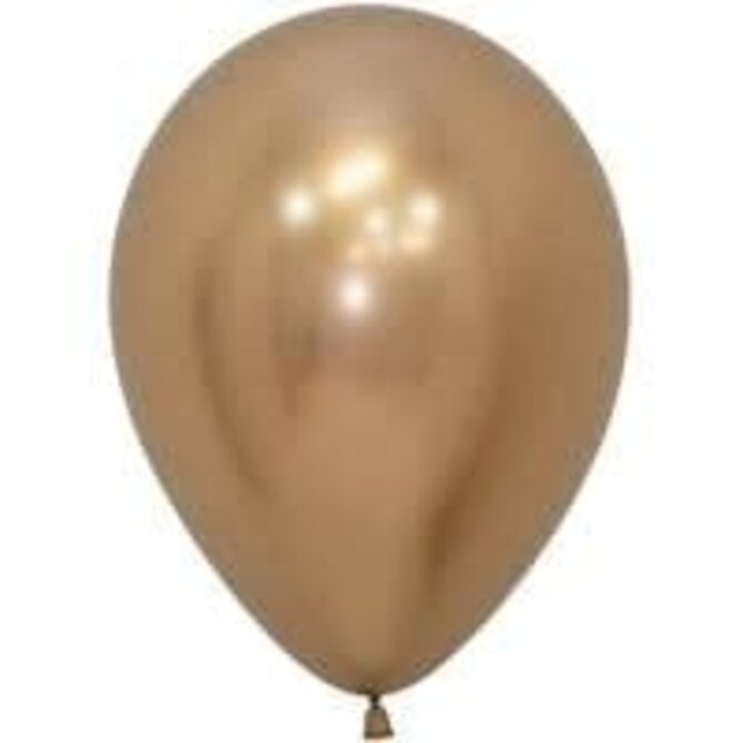 11" Sempertex Latex Balloons, 50ct - Reflex Gold