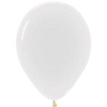 5" Sempertex Latex Balloon, 100ct - Crystal Clear